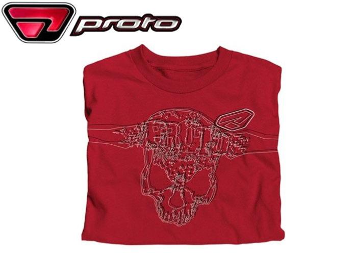 Tee-Shirt Proto Distortion red taille XL