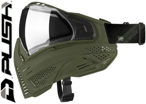 Masque Paintball Push Unite Base Model - olive