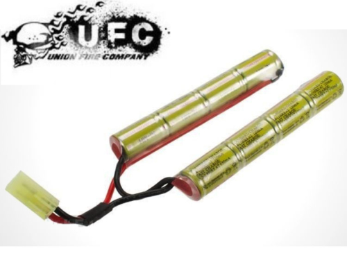 Batterie NIMH Union Fire 9.6V 2 sticks 1100mah