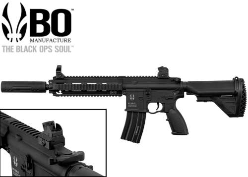 Réplique Airsoft BO Manufacture Delta 595 polymere 11" + silencieux 