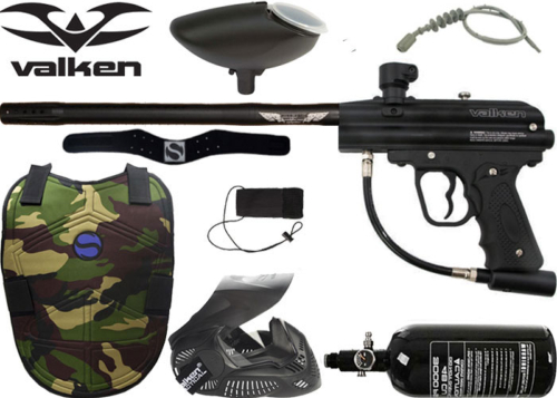 Protective Pack Valken Razorback Sniper black air comprimé