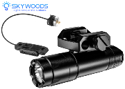 Lampe tactique LED Skywoods Picatinny 700 Lumens Black