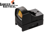 Point rouge et vert Lancer Tactical Mini red-dot Reflex Sight noir