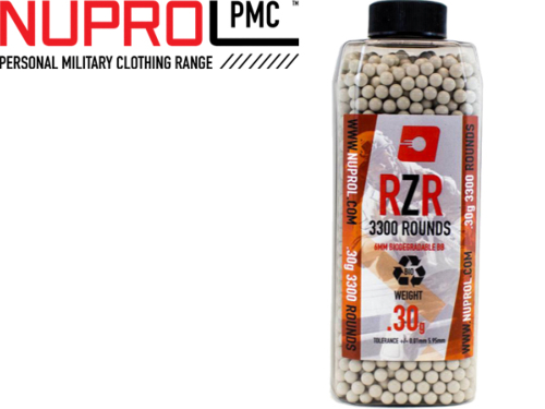 Billes Airsoft RZR Rain Bio 0.30g / 3300