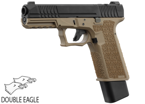 Réplique Airsoft Double Eagle P80 PFS9 Tan GBB