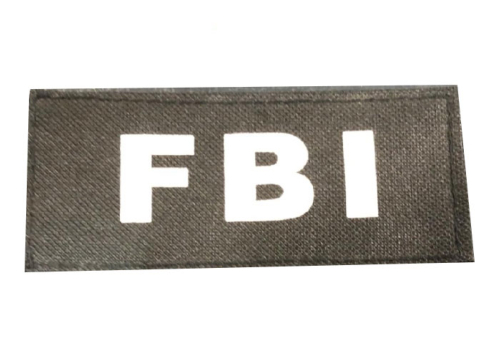 Patch FBI BLK