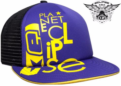 Casquette Planet Eclipse Txt cap purple