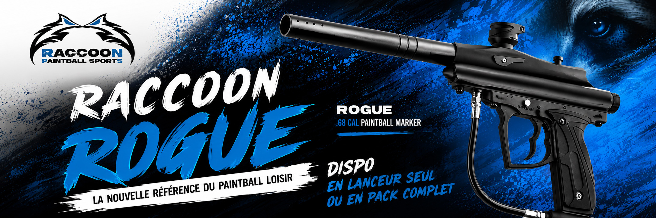 Lanceurs Paintball Raccoon Rogue