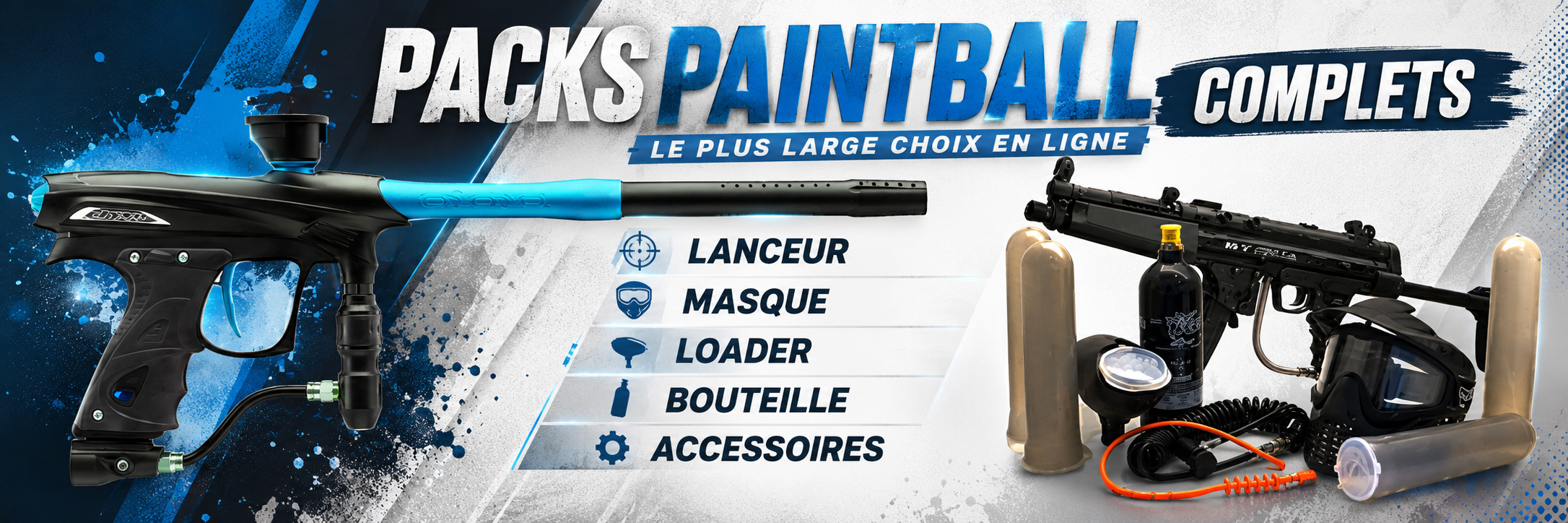 Packs Paintball complets